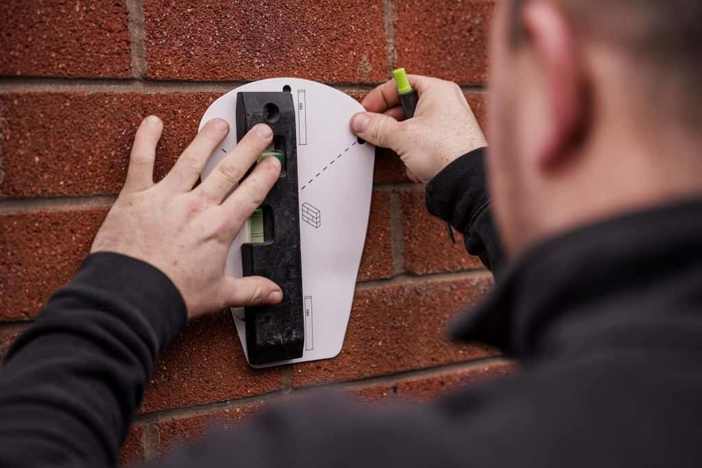 Installation point for EV charger