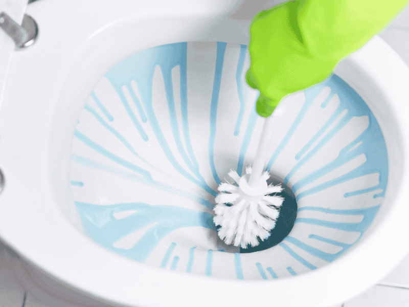 How to Unblock a Toilet Without a Plunger