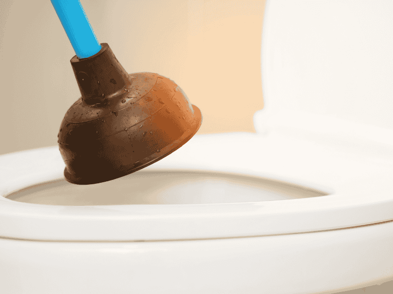 How to Unblock a Toilet Without a Plunger