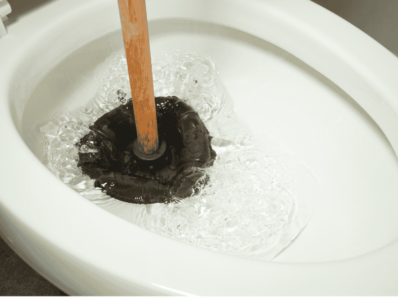 How to Unblock a Toilet Without a Plunger