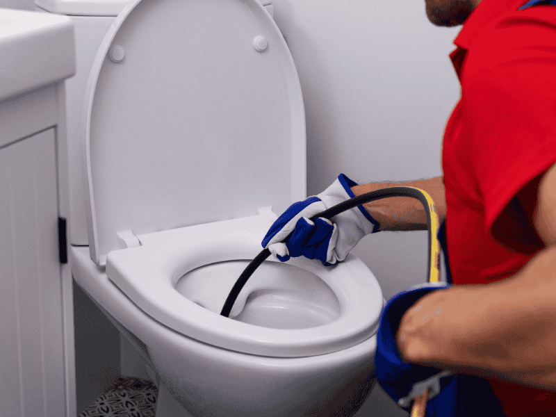 How to Unblock a Toilet Without a Plunger