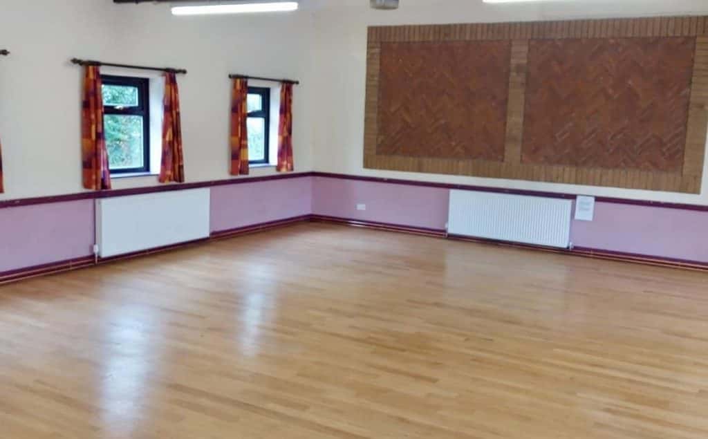 Heskin Village Hall Boiler Upgrade - Room with radiators
