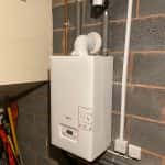 Emergency boiler installation