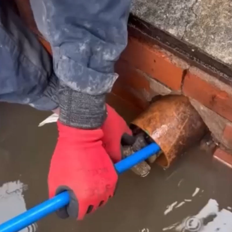 Drain unblocking and repair