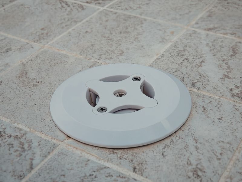Shower drain protector